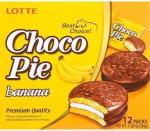 CHOCOPIE  BANANA  336 gr (Caja de 8  unidades de 28 gr)